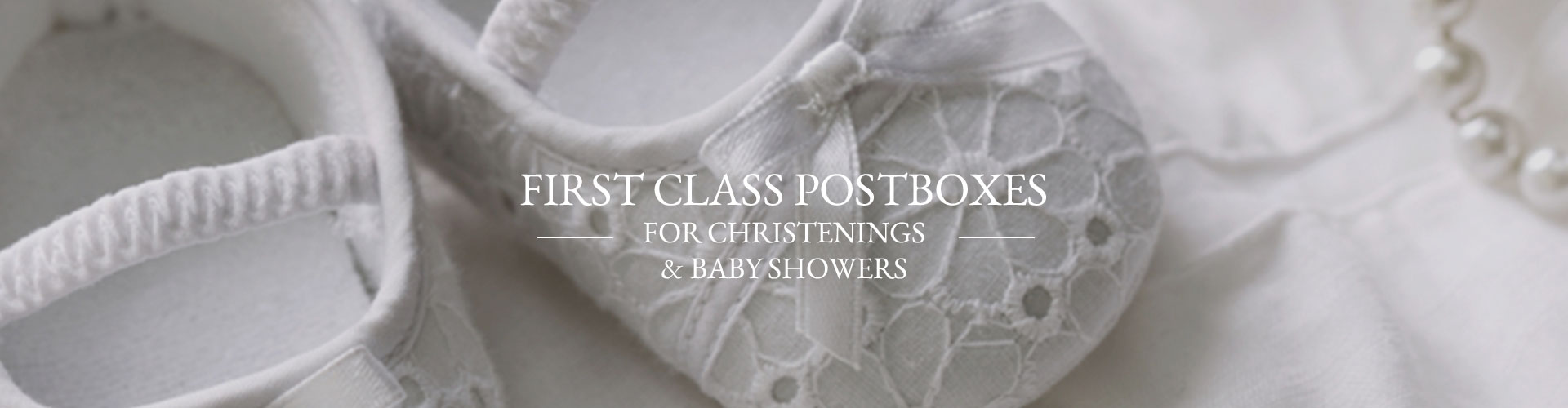 First Class Postboxes for Christenings and Baby Showers